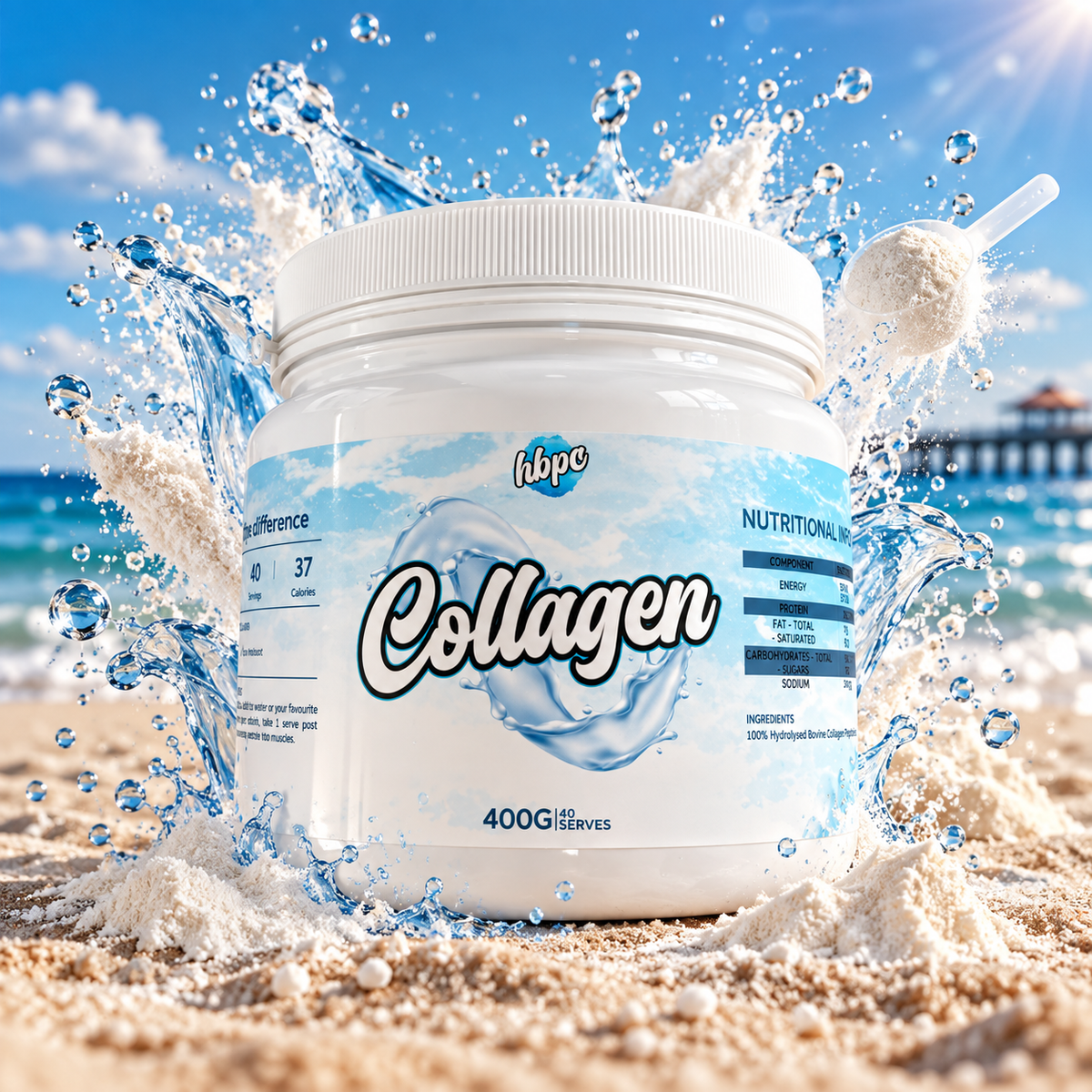 COLLAGEN (100% Hydrolysed Bovine Collagen Peptides)