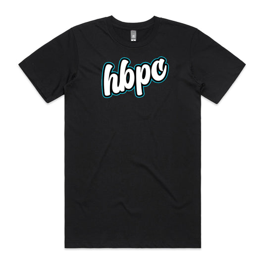 HBPC T-shirt black, premium AS COLOUR garment, perfect for your next workout or casual beach walk