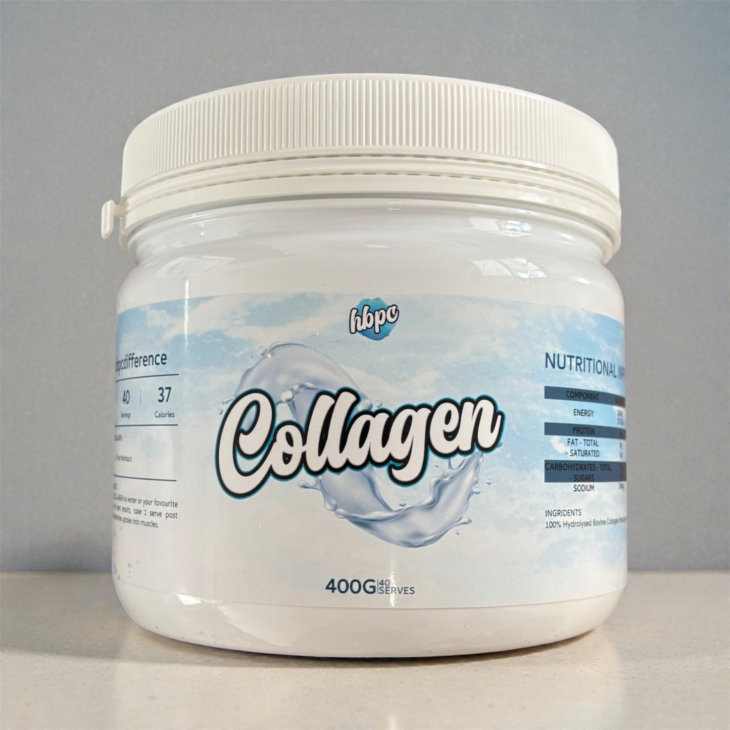 COLLAGEN (100% Hydrolysed Bovine Collagen Peptides)